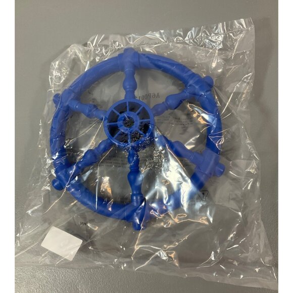 Backyard Discovery Premium Steering Wheel - Blue and Lime - NO HARDWARE - Picture 2 of 2